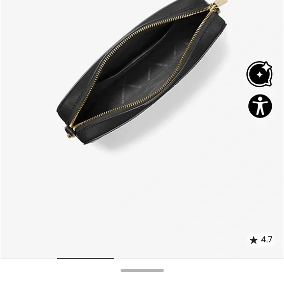 Michael Kors Black Crossbody Bag - Picture 9 of 10